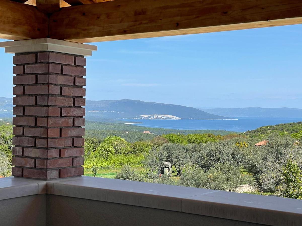 Moderne Istrische Steinvilla - 4 Sterne Mit Privatem, Beheizbaren Pool & Meerblick Kavran Eksteriør billede